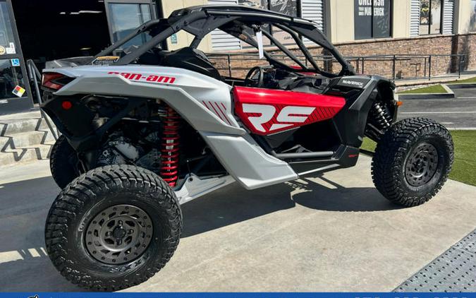 2024 Can-Am® Maverick X3 RS Turbo Fiery Red & Hyper Silver