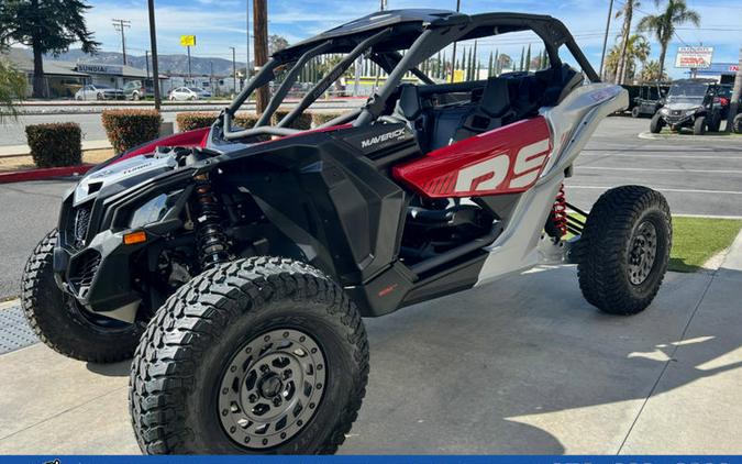 2024 Can-Am® Maverick X3 RS Turbo Fiery Red & Hyper Silver