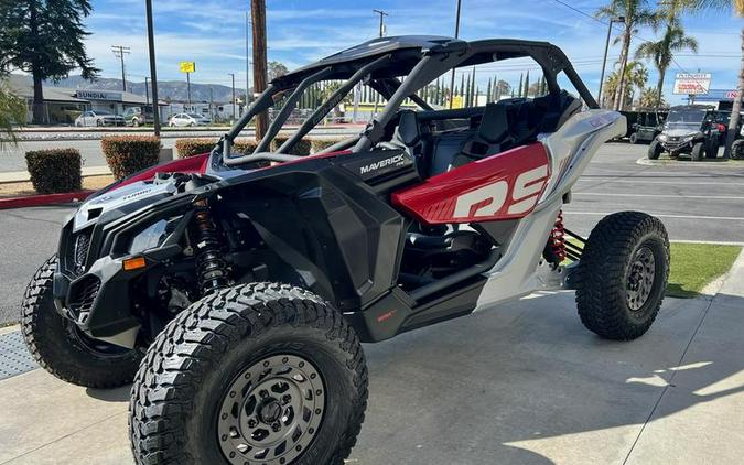 2024 Can-Am® Maverick X3 RS Turbo Fiery Red & Hyper Silver