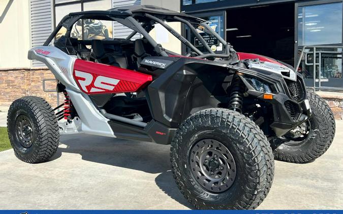 2024 Can-Am® Maverick X3 RS Turbo Fiery Red & Hyper Silver