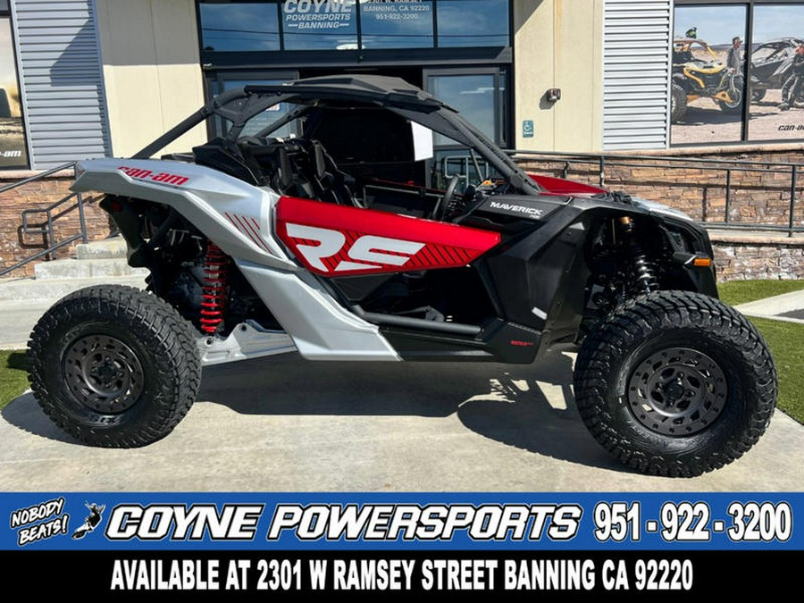 2024 Can-Am® Maverick X3 RS Turbo Fiery Red & Hyper Silver