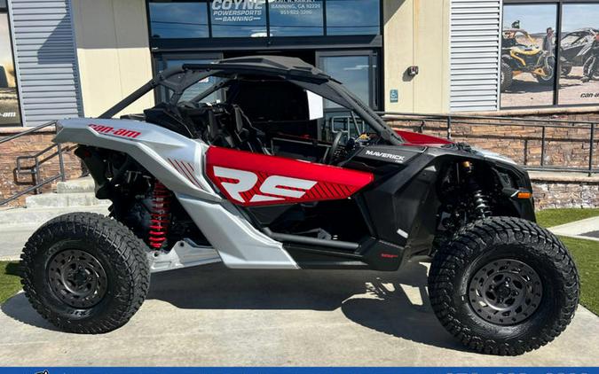 2024 Can-Am® Maverick X3 RS Turbo Fiery Red & Hyper Silver