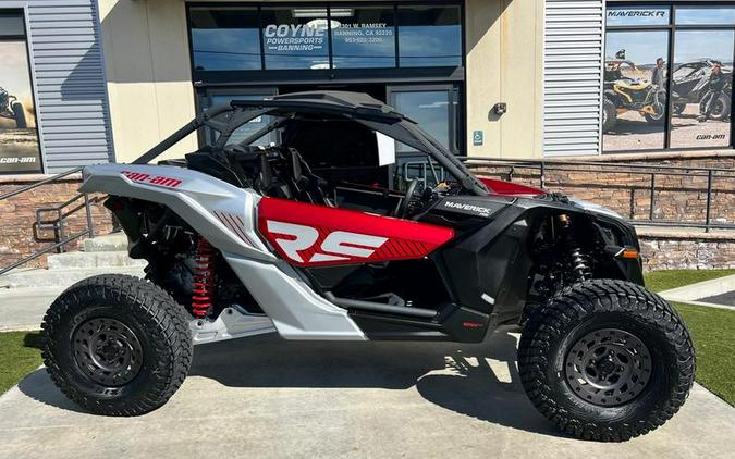 2024 Can-Am® Maverick X3 RS Turbo Fiery Red & Hyper Silver