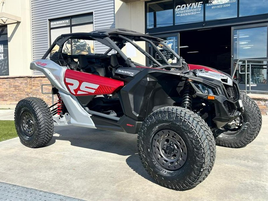 2024 Can-Am® Maverick X3 RS Turbo Fiery Red & Hyper Silver