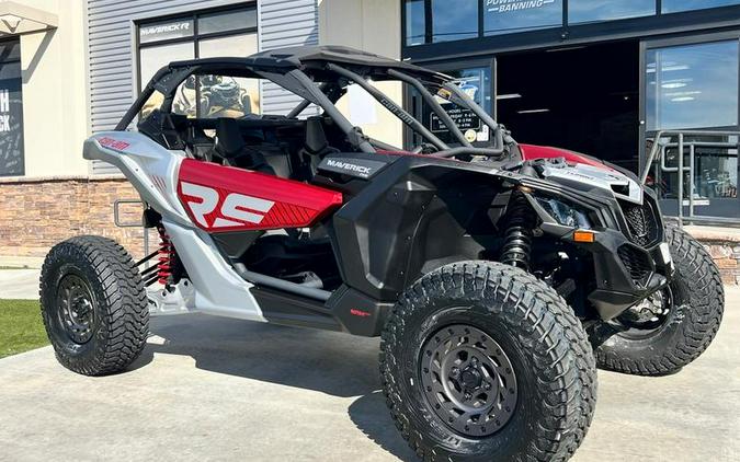 2024 Can-Am® Maverick X3 RS Turbo Fiery Red & Hyper Silver