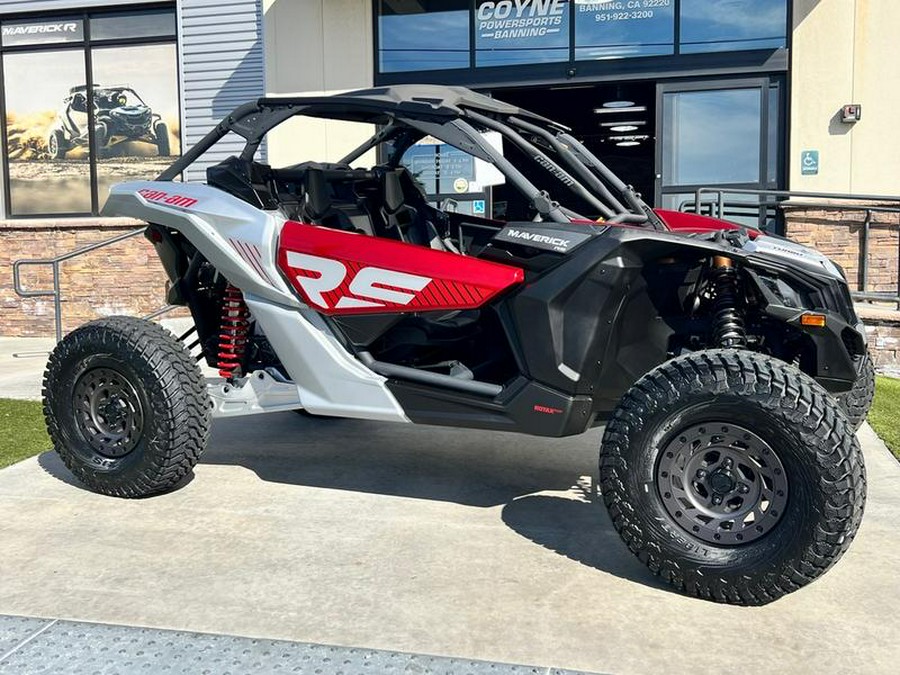 2024 Can-Am® Maverick X3 RS Turbo Fiery Red & Hyper Silver