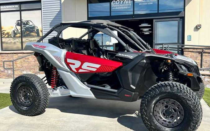 2024 Can-Am® Maverick X3 RS Turbo Fiery Red & Hyper Silver