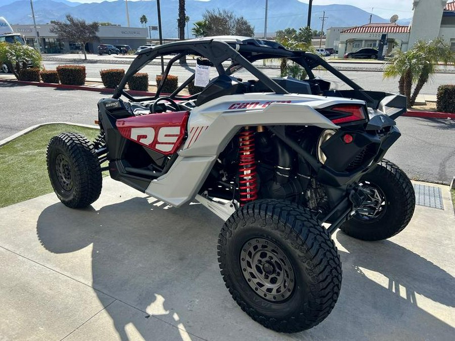 2024 Can-Am® Maverick X3 RS Turbo Fiery Red & Hyper Silver