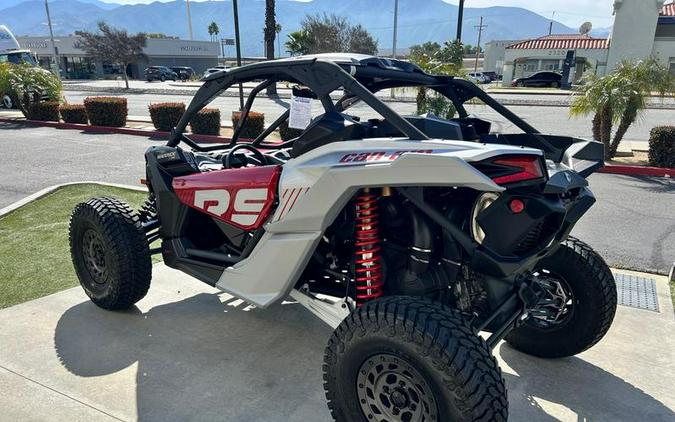 2024 Can-Am® Maverick X3 RS Turbo Fiery Red & Hyper Silver