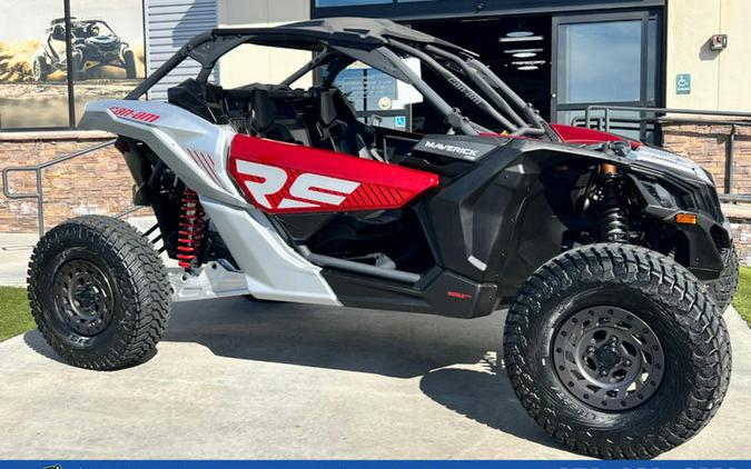 2024 Can-Am® Maverick X3 RS Turbo Fiery Red & Hyper Silver