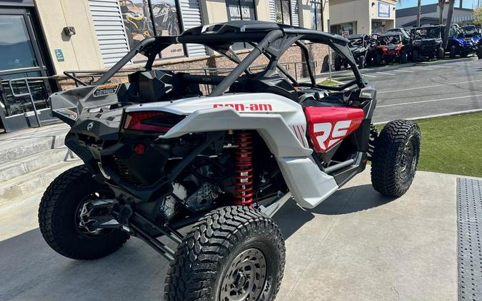 2024 Can-Am® Maverick X3 RS Turbo Fiery Red & Hyper Silver