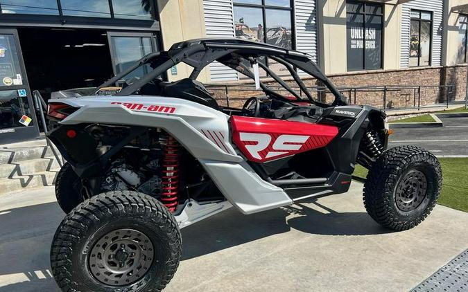 2024 Can-Am® Maverick X3 RS Turbo Fiery Red & Hyper Silver