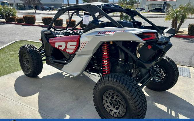 2024 Can-Am® Maverick X3 RS Turbo Fiery Red & Hyper Silver