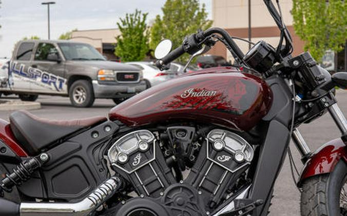 2024 Indian Motorcycle® Scout® Bobber Twenty ABS Maroon Metallic