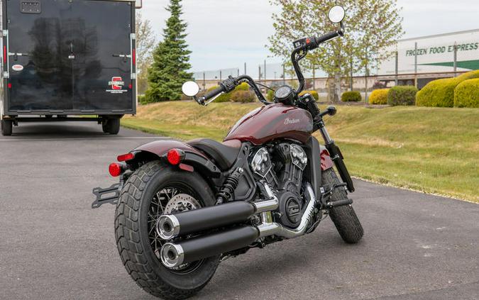 2024 Indian Motorcycle® Scout® Bobber Twenty ABS Maroon Metallic