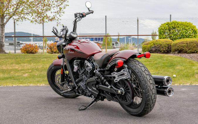 2024 Indian Motorcycle® Scout® Bobber Twenty ABS Maroon Metallic