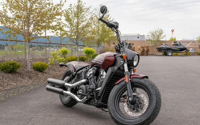 2024 Indian Motorcycle® Scout® Bobber Twenty ABS Maroon Metallic