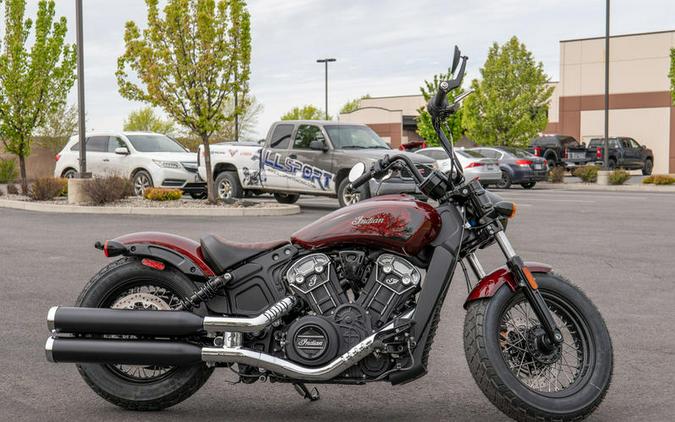 2024 Indian Motorcycle® Scout® Bobber Twenty ABS Maroon Metallic