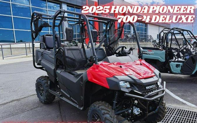 2025 Honda Pioneer 700-4 Deluxe