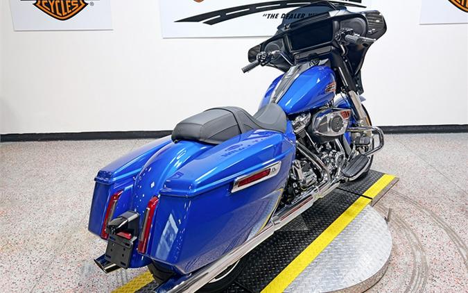 2024 Harley-Davidson Street Glide FLHX BLUE BURST Chrome Trim