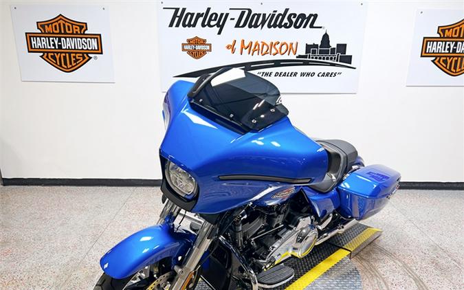 2024 Harley-Davidson Street Glide FLHX BLUE BURST Chrome Trim