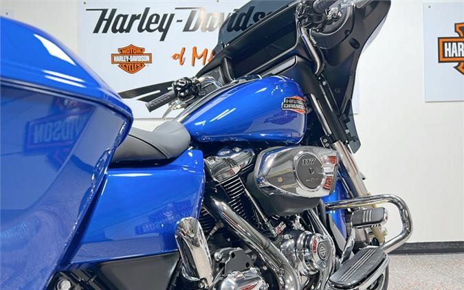 2024 Harley-Davidson Street Glide FLHX BLUE BURST Chrome Trim