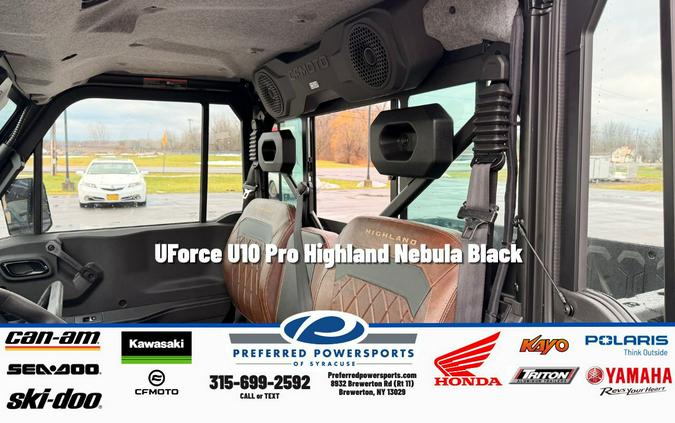 2026 CFMOTO UForce U10 Pro Highland Nebula Black