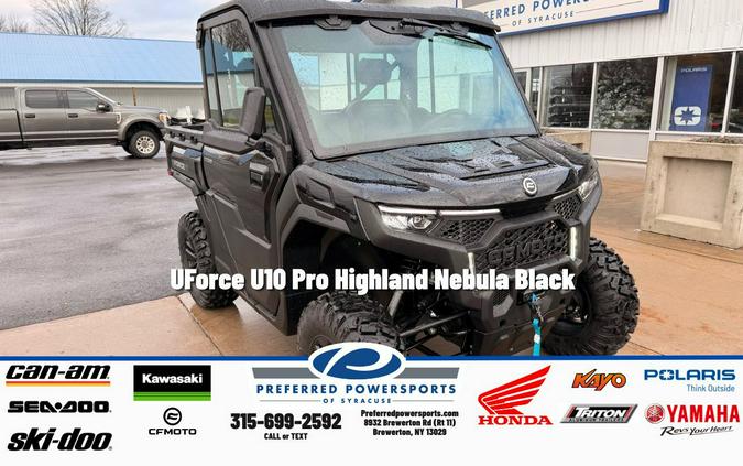 2026 CFMOTO UForce U10 Pro Highland Nebula Black