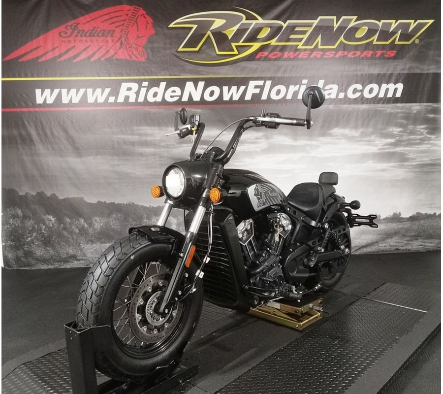 2022 Indian Motorcycle® Scout® Bobber Twenty ABS Black Metallic