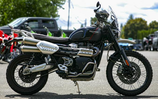 2019 Triumph Scrambler 1200 XC Jet Black