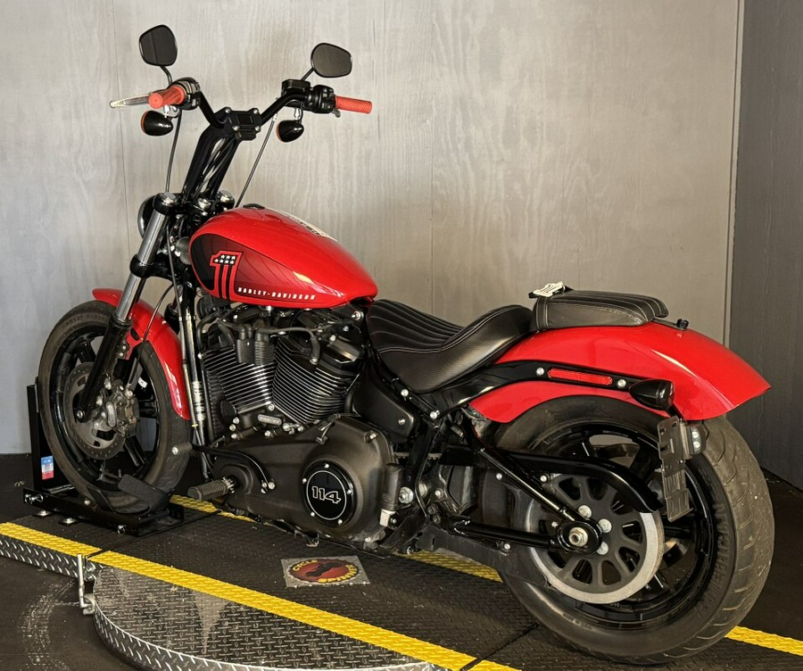 Harley-Davidson Street Bob 114 2022 FXBBS 011383 REDLINE RED