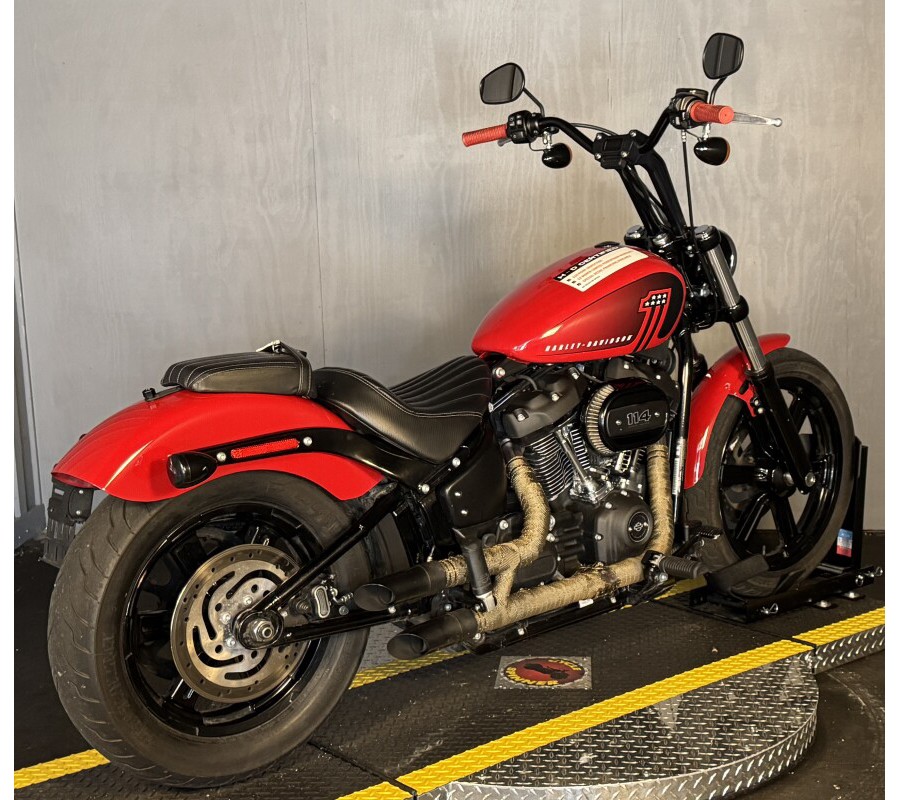 Harley-Davidson Street Bob 114 2022 FXBBS 011383 REDLINE RED