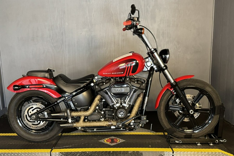 Harley-Davidson Street Bob 114 2022 FXBBS 011383 REDLINE RED