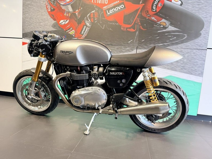 2017 Triumph Thruxton 1200 R Silver Ice