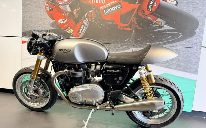2017 Triumph Thruxton 1200 R Silver Ice