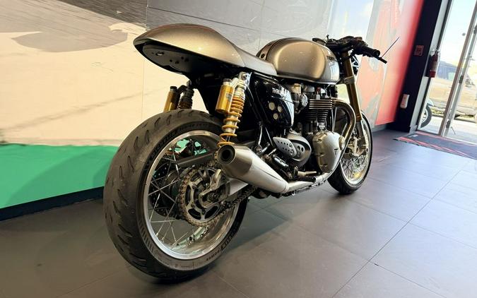 2017 Triumph Thruxton 1200 R Silver Ice