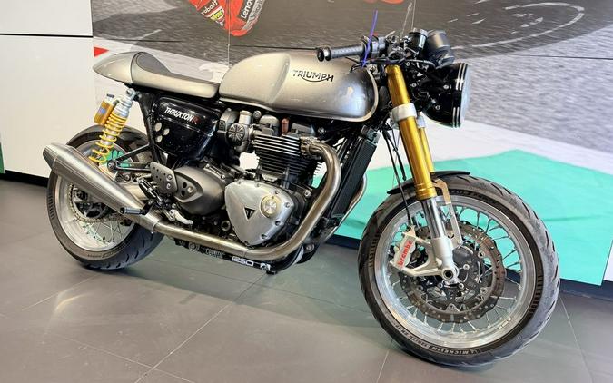 2017 Triumph Thruxton 1200 R Silver Ice