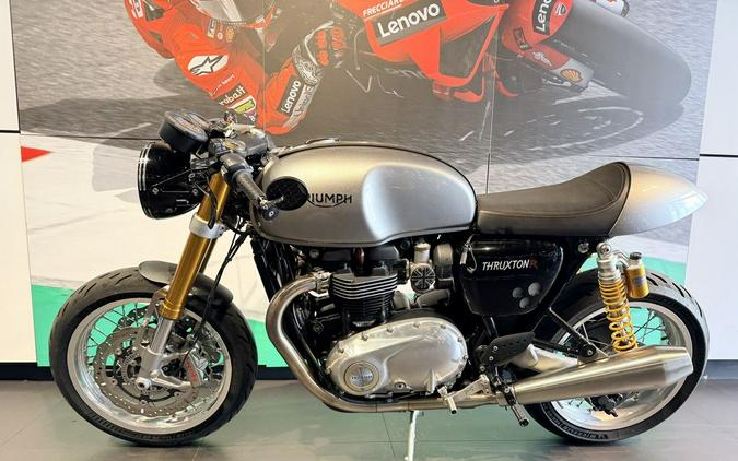 2017 Triumph Thruxton 1200 R Silver Ice