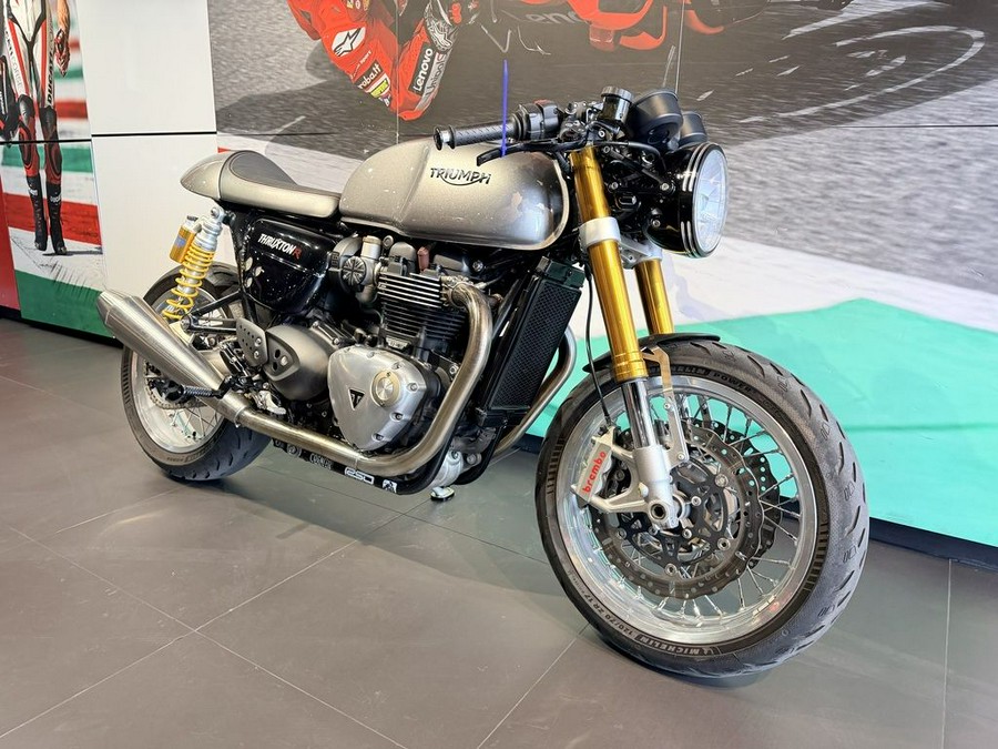 2017 Triumph Thruxton 1200 R Silver Ice