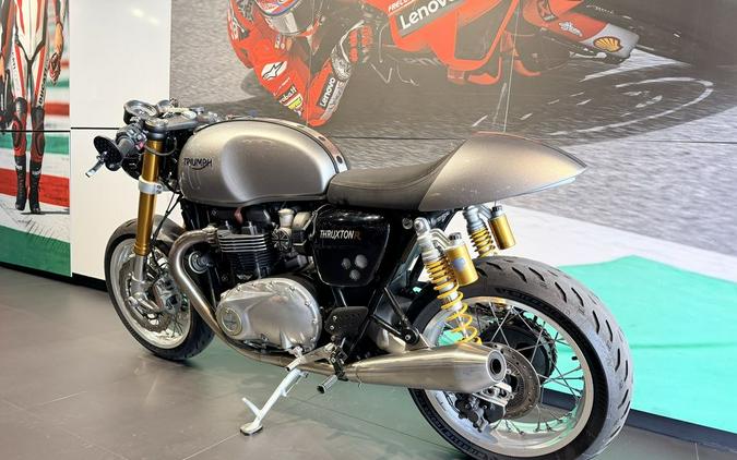 2017 Triumph Thruxton 1200 R Silver Ice