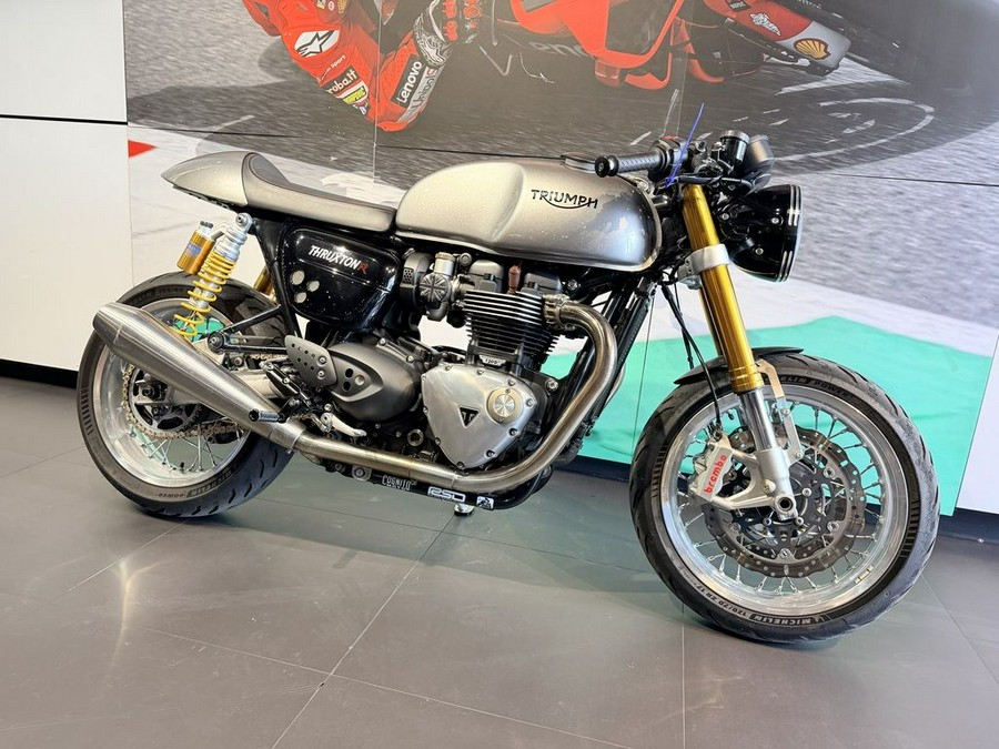 2017 Triumph Thruxton 1200 R Silver Ice