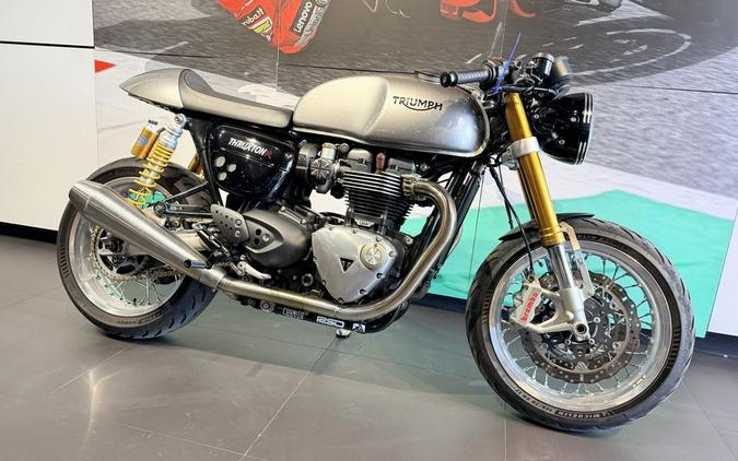 2017 Triumph Thruxton 1200 R Silver Ice
