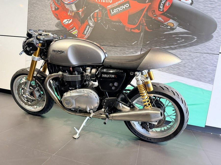 2017 Triumph Thruxton 1200 R Silver Ice