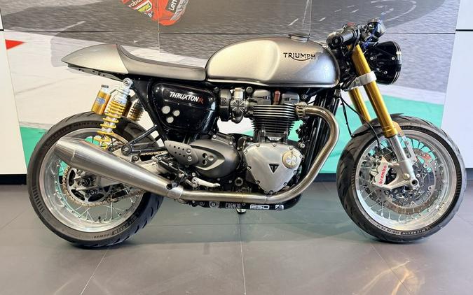 2017 Triumph Thruxton 1200 R Silver Ice