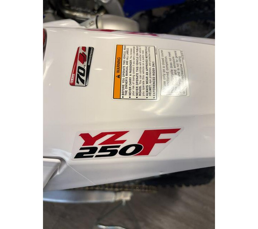 2026 Yamaha YZ250F 70th Anniversary Edition
