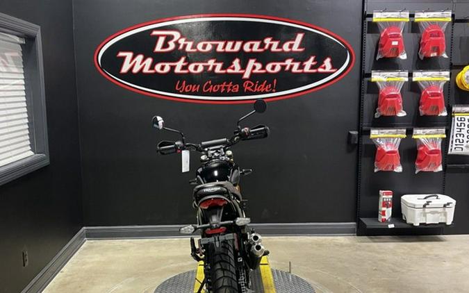 2027 TRIUMPH Scrambler 400 X Matte PewterGrey/Matte Khaki Green
