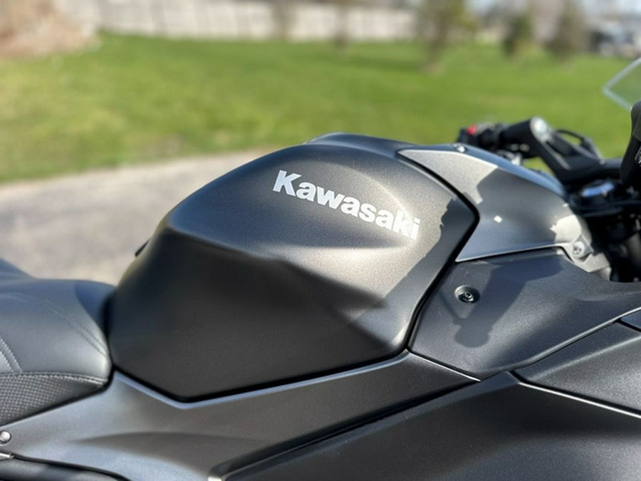 2022 Kawasaki Ninja 650 Metallic Matte Graphenesteel Gray