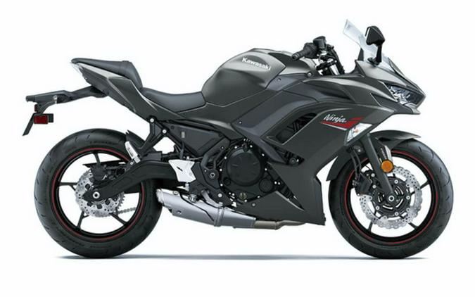 2022 Kawasaki Ninja 650 Metallic Matte Graphenesteel Gray