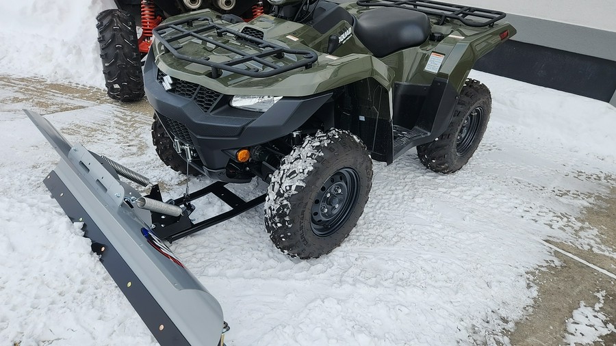 2025 Suzuki KingQuad 750 AXi WITH 60 INCH PLOW AND 2500LB WINCH