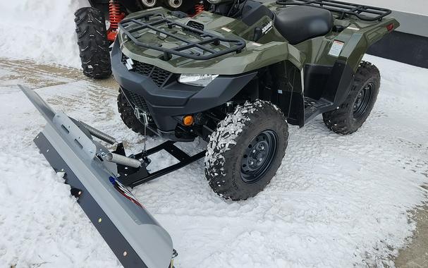 2025 Suzuki KingQuad 750 AXi WITH 60 INCH PLOW AND 2500LB WINCH